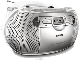 Philips draagbare radio AZ1027